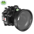Seafrogs [40M/130FT] Underwater Camera Housing Liquidproof Scuba Case for Fujifilm X-T4 Fuji xt4 w/Short Flat Port