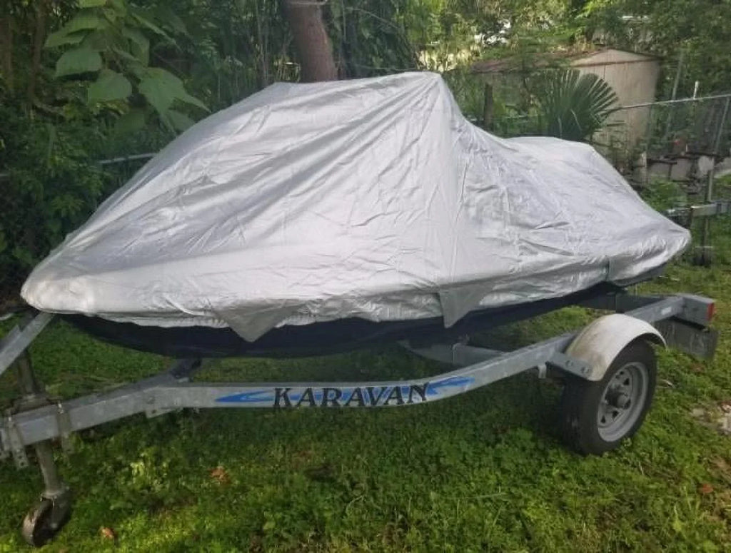 UV Reflective; Travel; Storage and Mooring Fluidcraft PWC Jet Ski Cover for Sea Doo Bombardier Wakeboard 2004