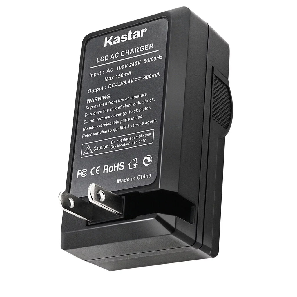 Kastar 4-Pack Li-50B Battery and LCD AC Charger Compatible with Olympus Stylus 9010; SZ-10; SZ-11; SZ-12; SZ-14; SZ-15; SZ-16; SZ-20; SZ-25MR; SZ-30MR; SZ-31MR iHS; Tough TG-610; Tough TG-615 Cameras