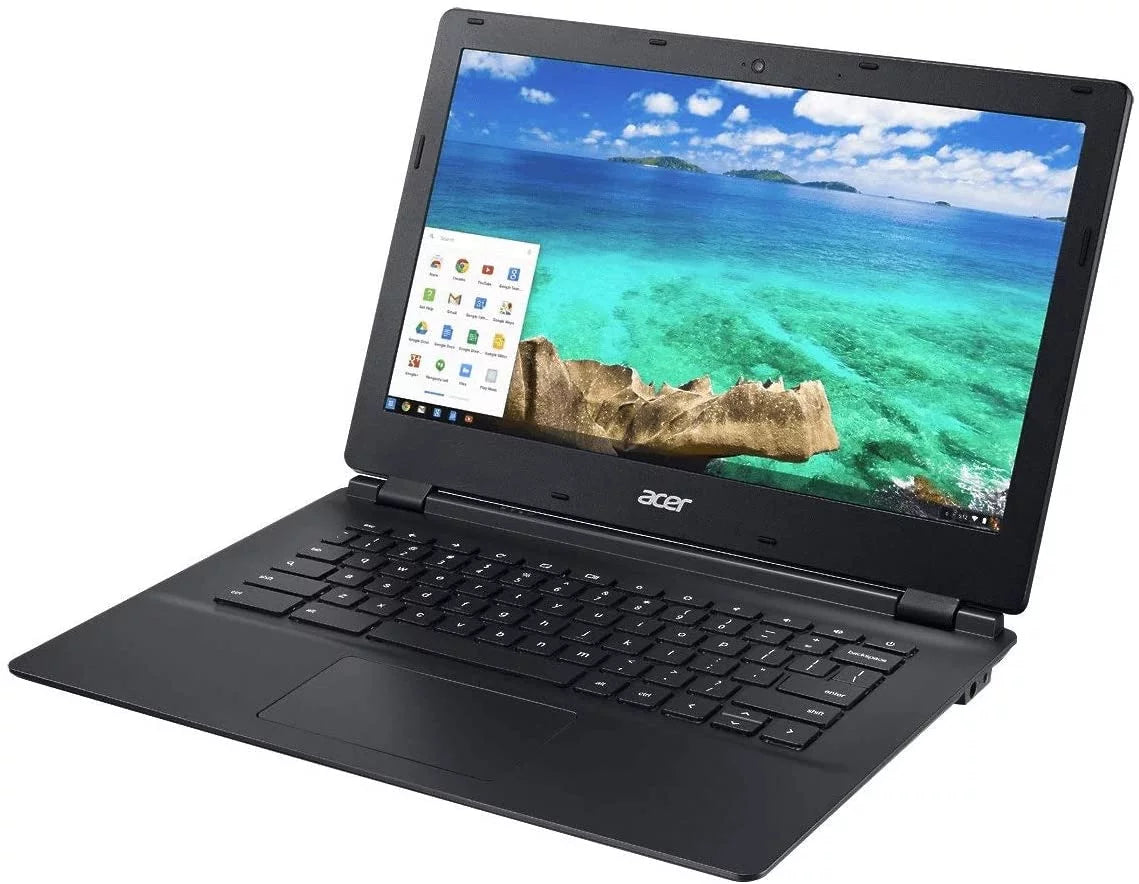 Pre-Owned Acer Chromebook C810-T7ZT Laptop Computer; 2.10 GHz Intel Celeron; 4GB DDR3 RAM; 16GB SSD Hard Drive; Chrome; 13" Screen