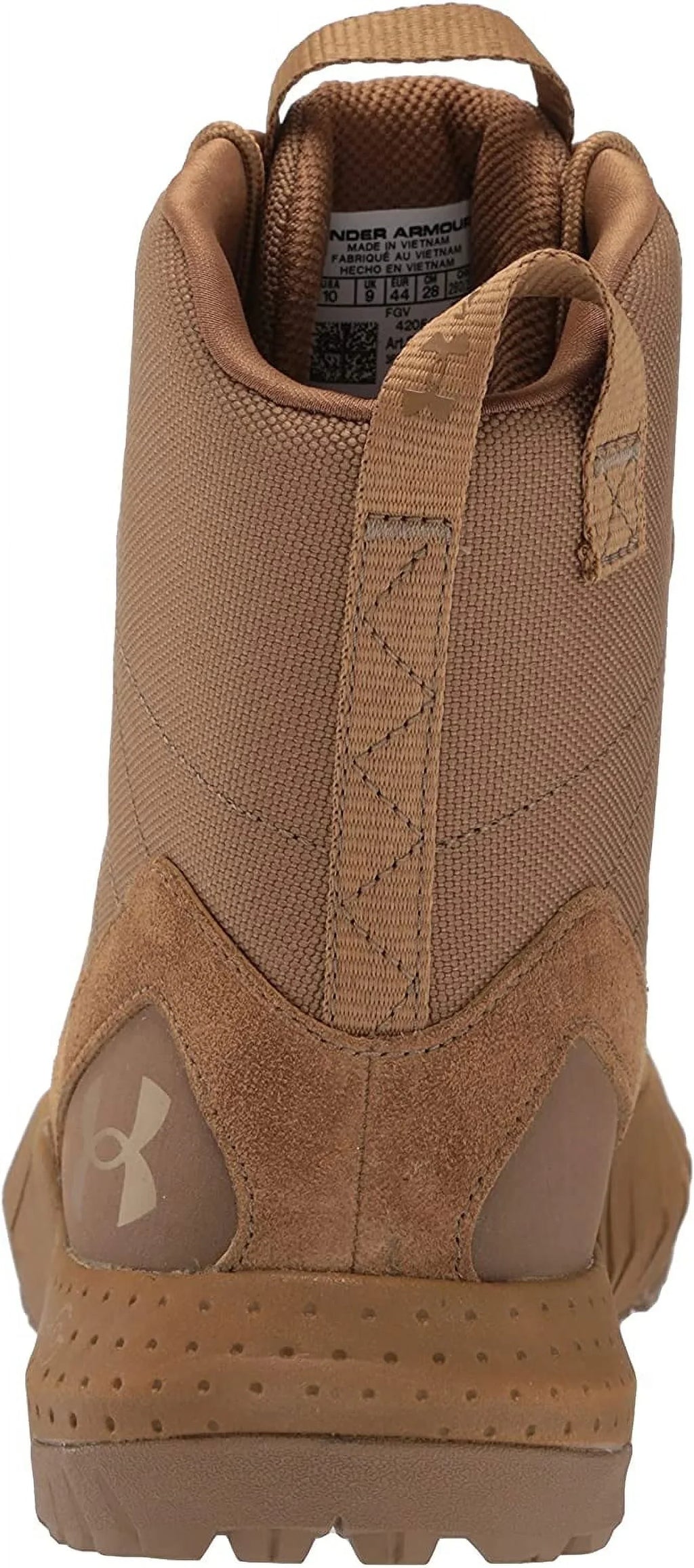 Under Armour Men's Micro G Valsetz Lthr Military and Tactical Boot; Coyote (200)/Coyote; 11 M US