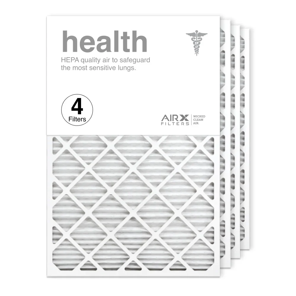 AIRx Filters 24x36x1 Air Filter MERV 13 Pleated HVAC AC Furnace Air Filter; Health 4-Pack Made in the USA