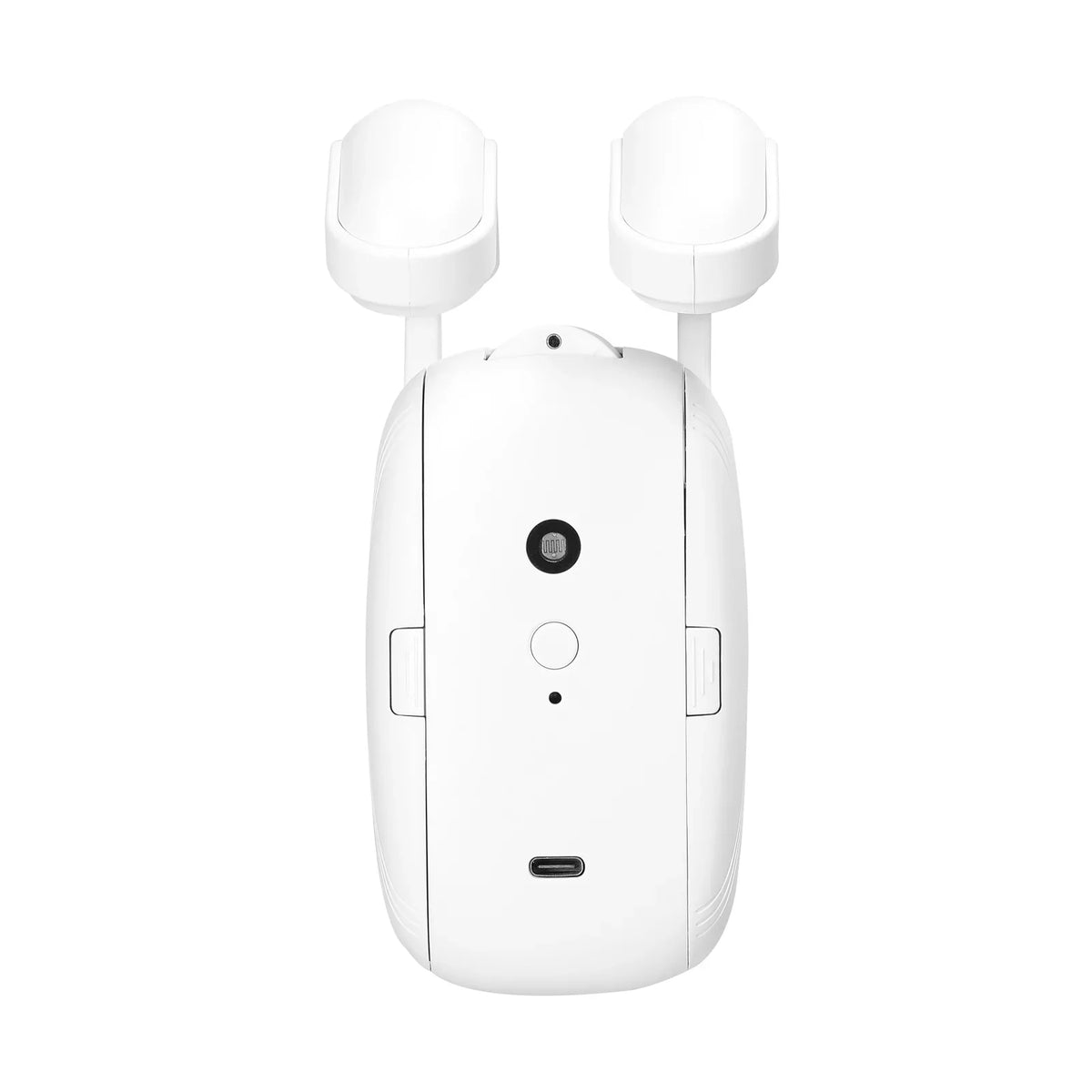 Htovila WiFi Intelligent Curtain Motor Powered Curtain Robot Automatic Opener No Wiring with Gateways Support APP Remote Control Timer Setup & Sensing Compatible with Home for Roman Rod