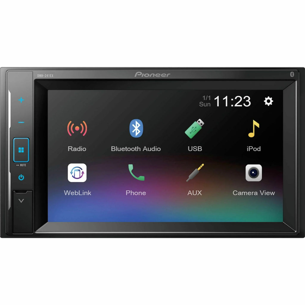 Pioneer DMH-241EX 6.2 inch Touchscreen; Bluetooth Digital Media Receiver - Black