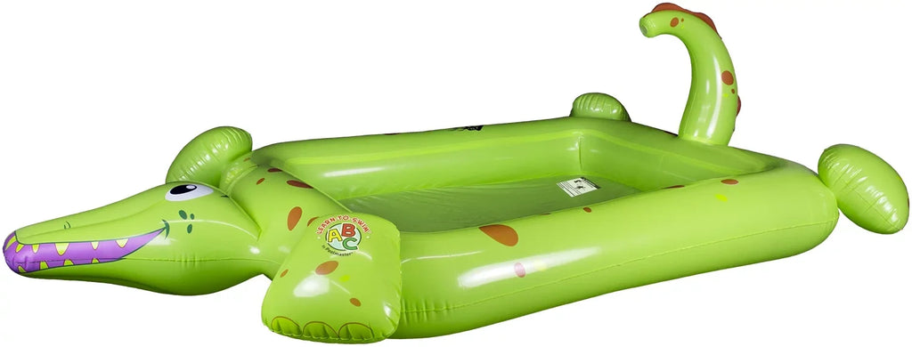 Poolmaster Crocodile Apply Inflatable Kiddie Swimming Pool