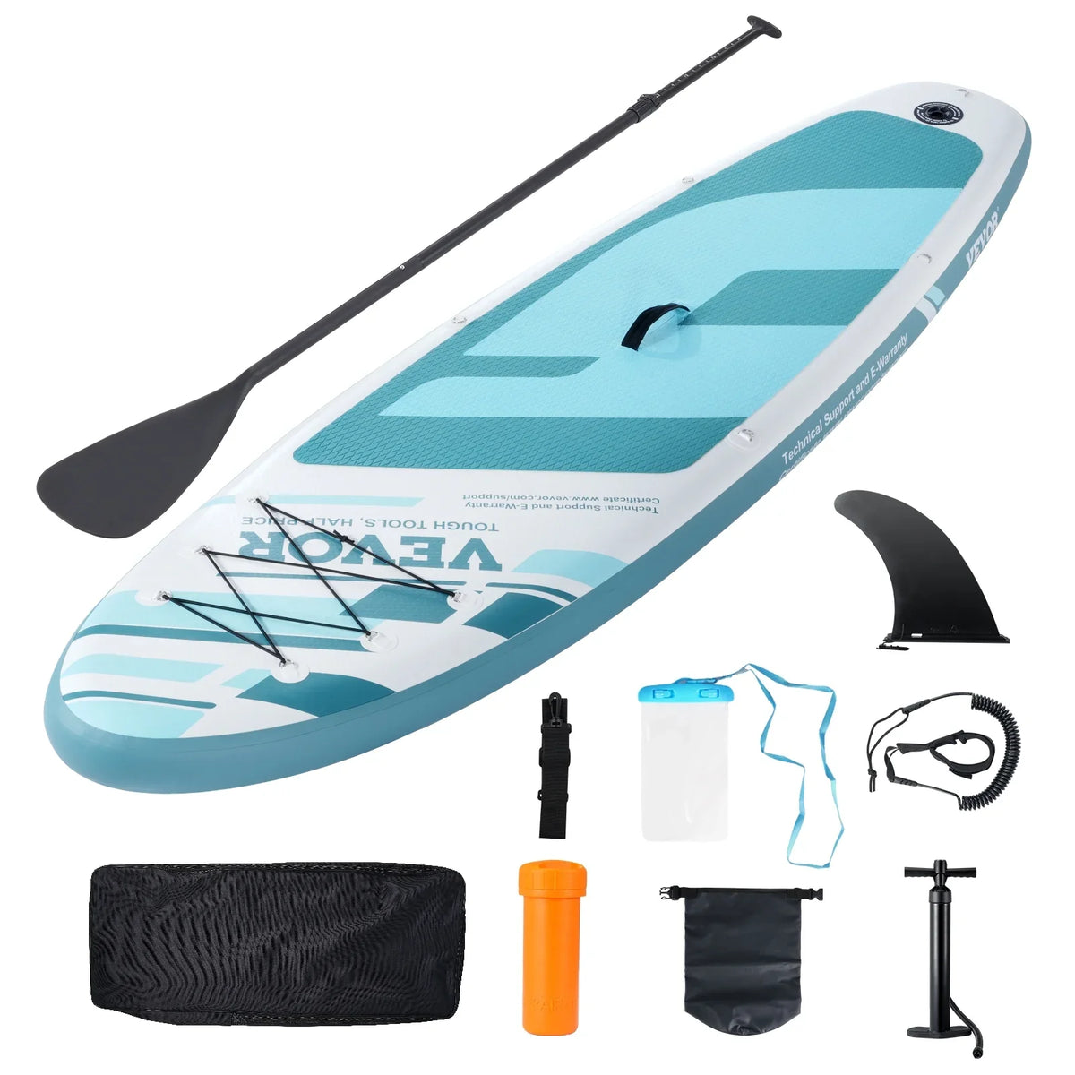 11' Sup Inflatable Stand Up Paddle Board Surf Board with Paddle Accessory