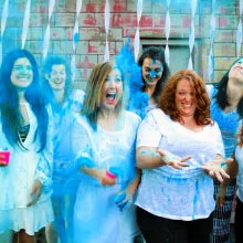 Color Blaze Gender Reveal Powder - 15 Pounds Blue - Ideal for baby boy announcements & reveals for car exhaust; burnouts; photoshoots; balloons; DIY’s; targets; baseballs; and more!