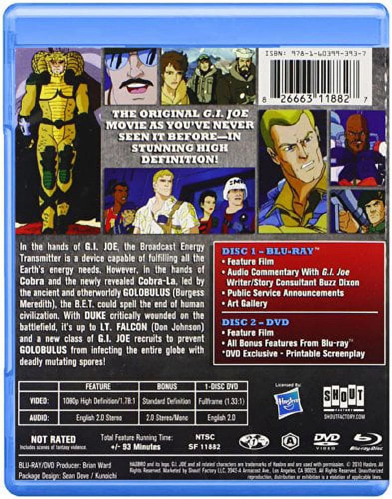 GI Joe: A Real American Hero: The Movie (Blu-ray + DVD); Shout Factory; Kids & Family